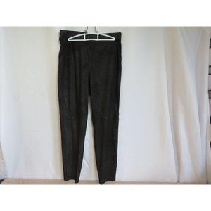 Free People Womens Medium Midnight Vegan Suede M